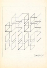Hugo De Marziani, Untitled, 1965. Ink on paper, 22 x 19 cm.