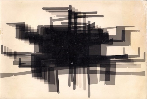 Fotograma, c. 1964-1965. Photogram. 6 3/8 x 9 7/8 in. (16.2 x 25.1 cm)