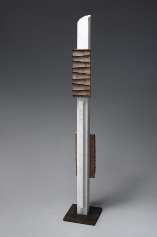 Untitled,&nbsp;1991,&nbsp;Drawing and mixed media on marble,&nbsp;36 3/16 x 3 15/16 x 3 15/16 in. (92 x 10 x 10 cm.)