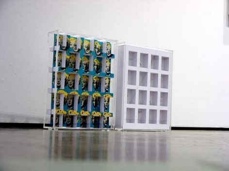 Marco Maggi, From DNA to CNN, Installation view, 2005.