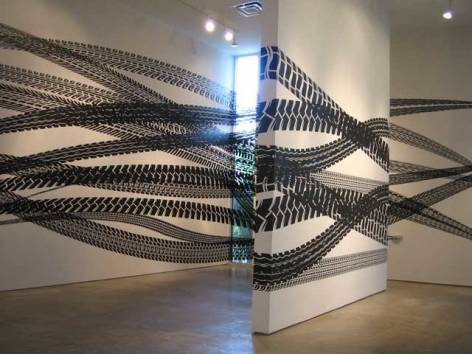Regina Silveira, Installation view, 2005.