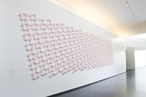 Luis Tomasello, Atmosphere Chromoplastique, 2011, Bloch Building, The Nelson-Atkins Museum of Art