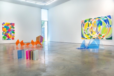 Marta Chilindron &amp;amp; Graciela Hasper, Dialogues, Installation view, 2014.