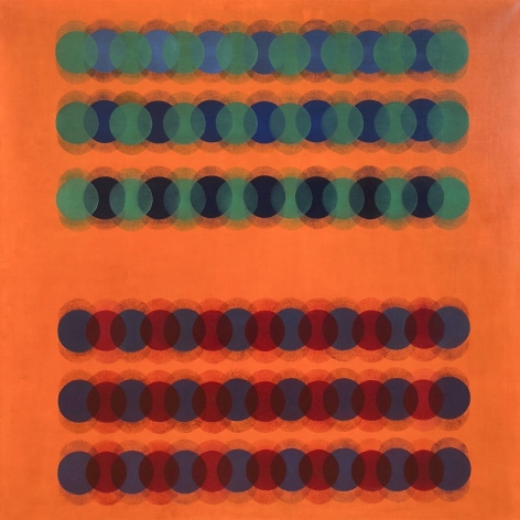 Manuel Espinosa,&nbsp;Almudena, 1966, Oil on canvas,&nbsp;35 3/8 x 35 3/8 in. (90 x 90 cm.)