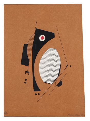 Carmelo Arden Quin, Collage s/t, 1962, Collage on paper, 12 in. x 9 in.