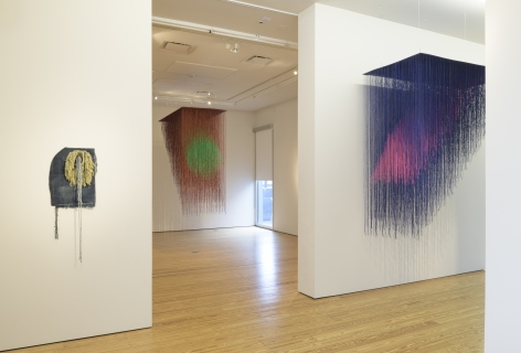 Installation view of Through The Eye of The Needle&nbsp;at Sicardi | Ayers | Bacino, 2021.