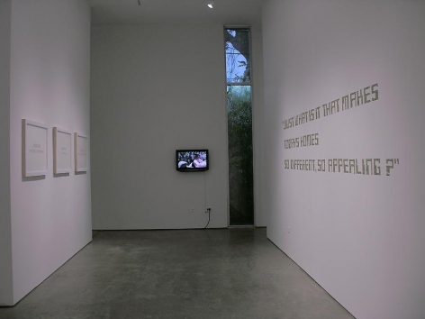 Miguel Angel Rojas, Sicardi Gallery installation view, 2008