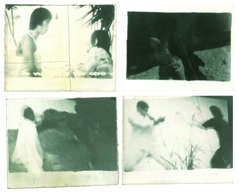 Miguel &Aacute;ngel Rojas. Serie Faenza: Cinema Stills [Five Fingers of Fury, The Last Cowboy, Bad People dressed in black, Bruce Lee], 1979. Vintage silver gelatin prints, 3 1/2 x 5 in. (8.9 x 12.7 cm.) each