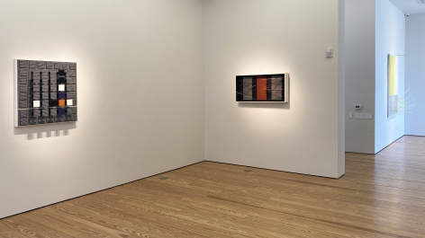 Jes&uacute;s-Rafael Soto,&nbsp;Perception: Works from 1964 - 1992 installation view at Sicardi Ayers Bacino, 2020.