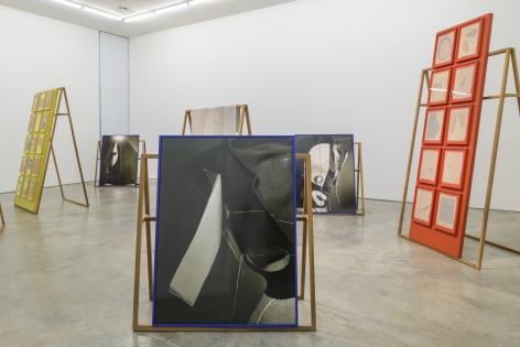 Installation view of Liz Cohen: The Poet&nbsp;at Sicardi | Ayers | Bacino, 2021.