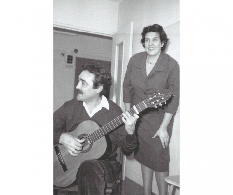 Mercedes Pardo and Jes&uacute;s Rafael Soto, circa 1960s.&nbsp;Photo courtesy Otero Pardo Foundation Archives