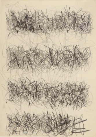 Le&oacute;n Ferrari,&nbsp;Sin T&iacute;tulo, 1976.&nbsp;Drawing, graphite on paper,&nbsp;27 1/8 x 21 1/8 in. (68.9 x 53.8 cm.)