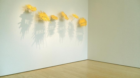 Pedro Tyler, Not Space Nor Time, Installation view, 2012.